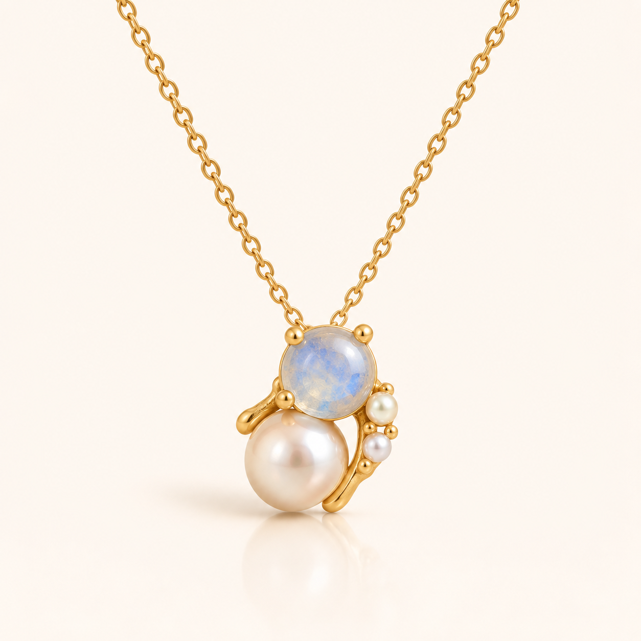 Celestial Bloom Pendant Necklace